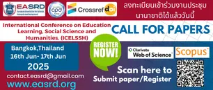 Education Learning, Social Science and Humanities Conference in Thailand